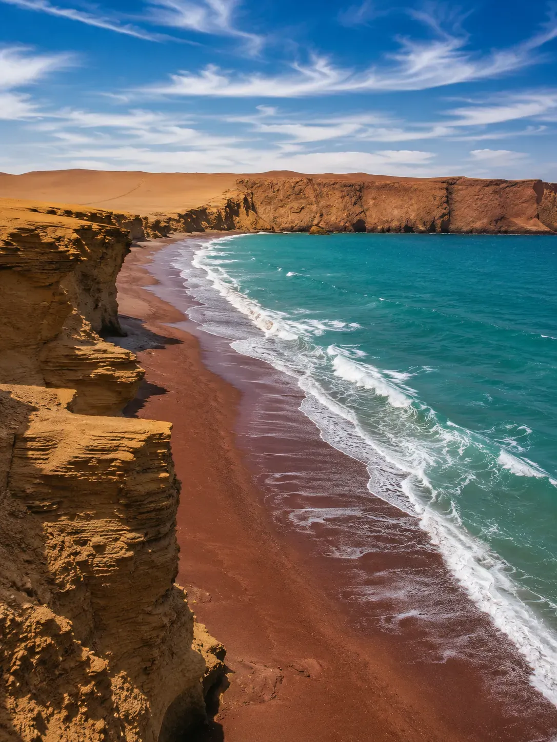 Salida desde Lima y traslado al destino con paradas panorámicas.